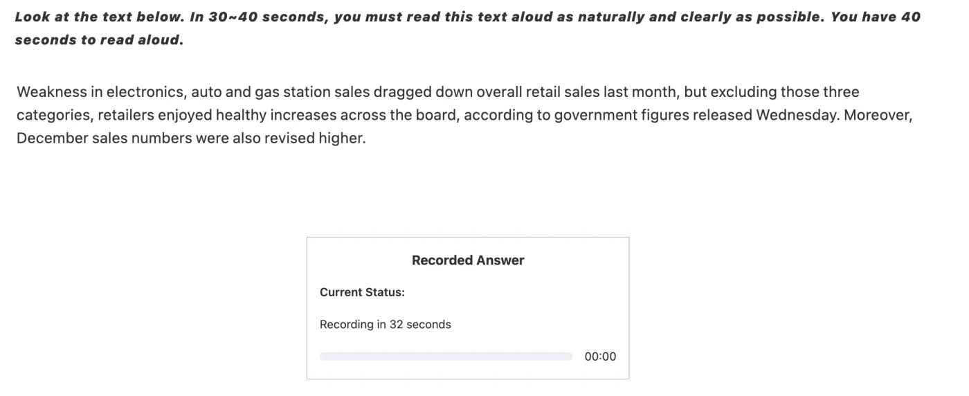 RA question format