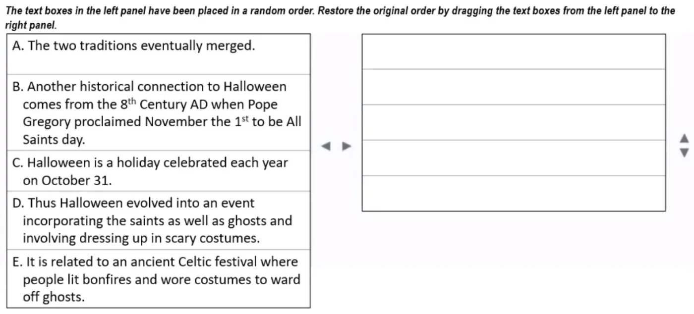 RO question format