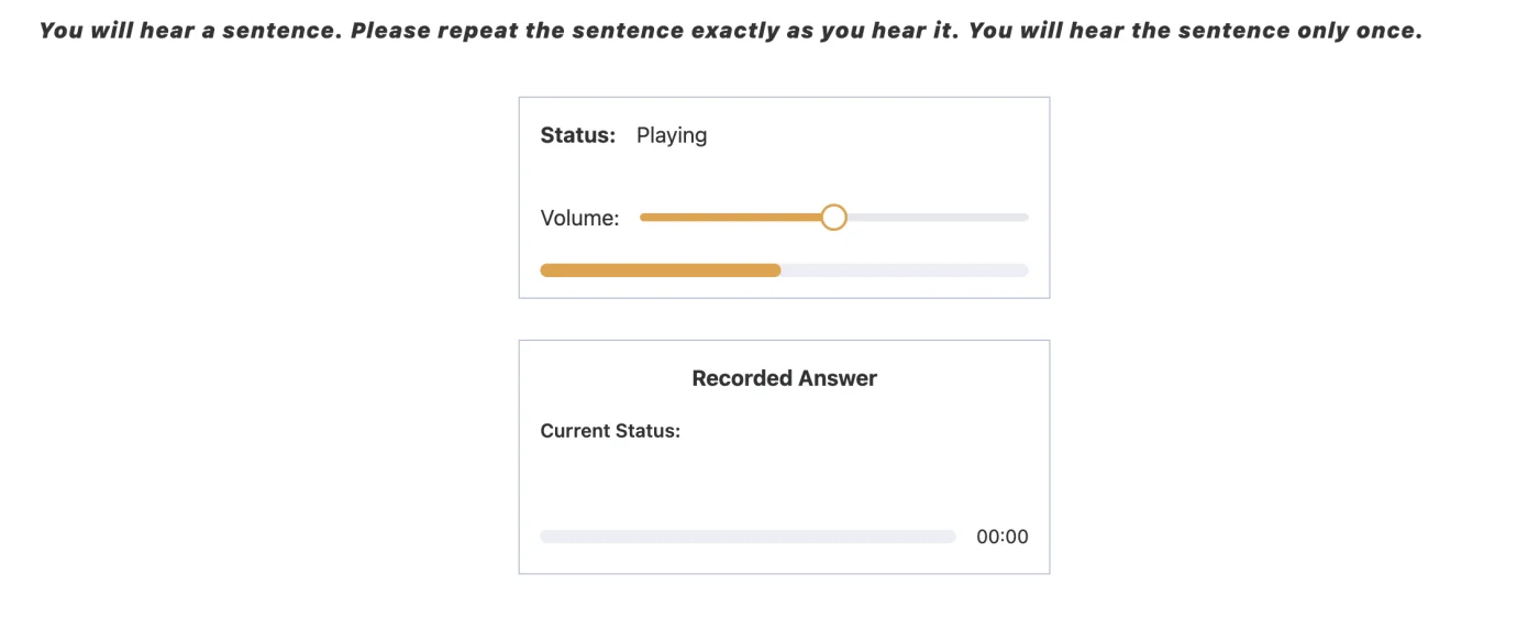RS question format